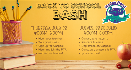 Back to SChool Bash